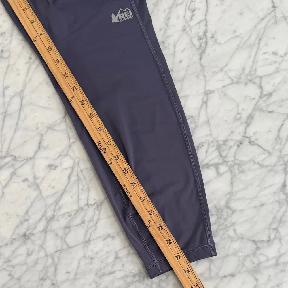 REI Trail Made Leggings Tights Purple Sz XL Womens